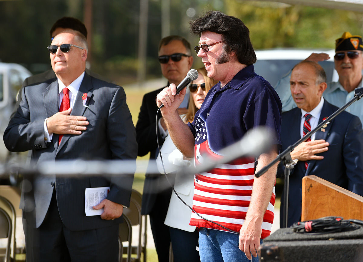 Veterans Day ceremony at VFW Post #3073